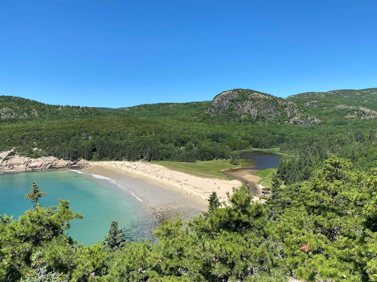 Acadia National Park with 99 Percent Handmade Hiking Backpacks