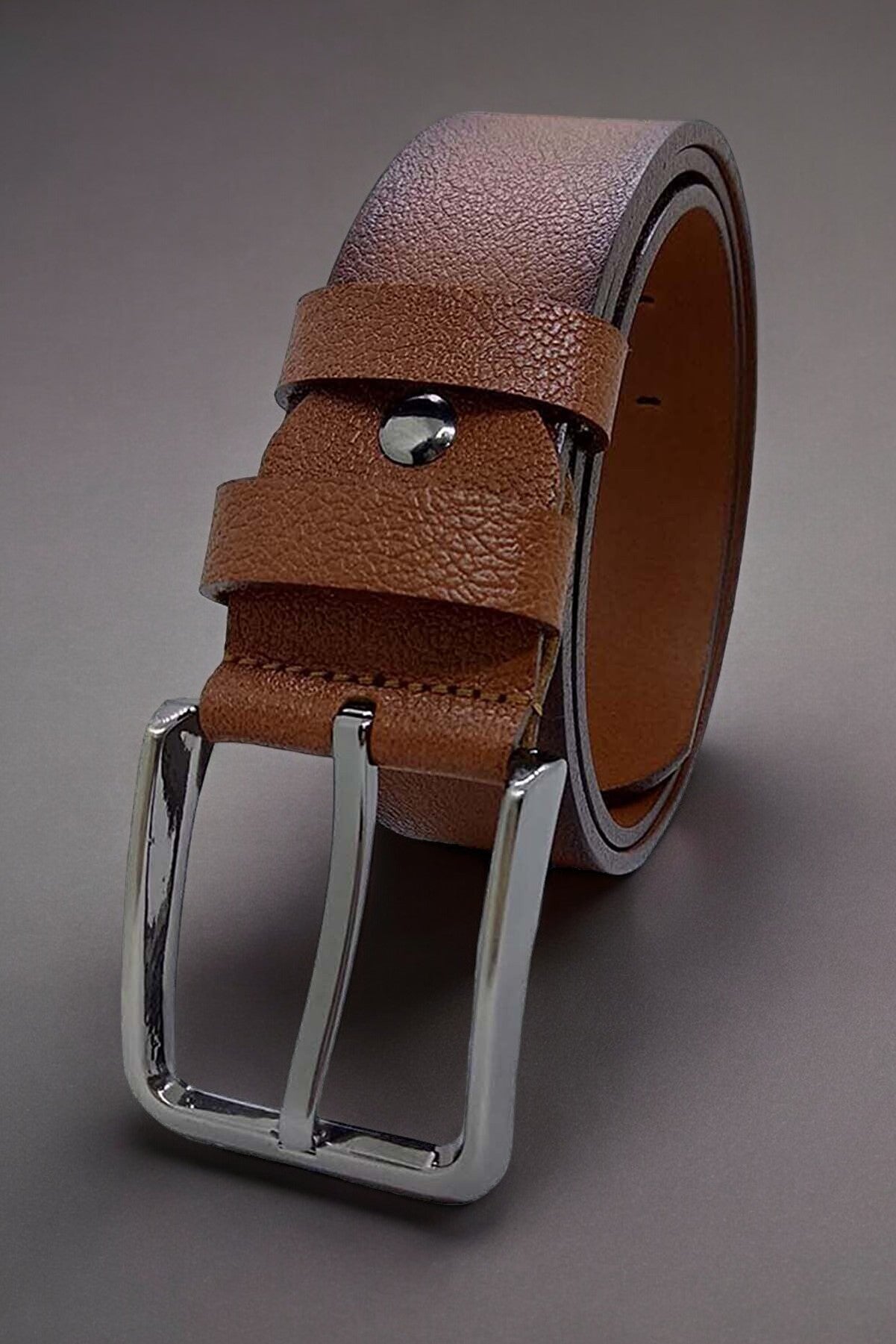 Handmade Leather Belt with Different Color Options  99percenthandmade 32" - 34" Waist inches (70cm-80cm)-Small Brown with Black touches 