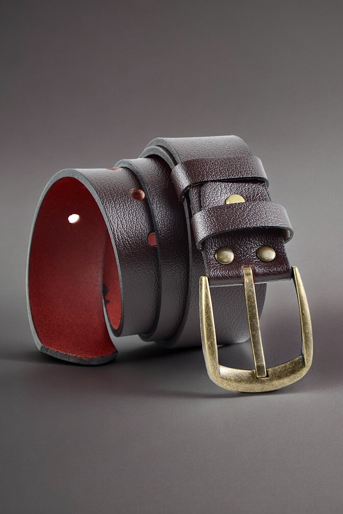 Handmade Leather Belt with Different Color Options  99percenthandmade 32" - 34" Waist inches (70cm-80cm)-Small Brown 