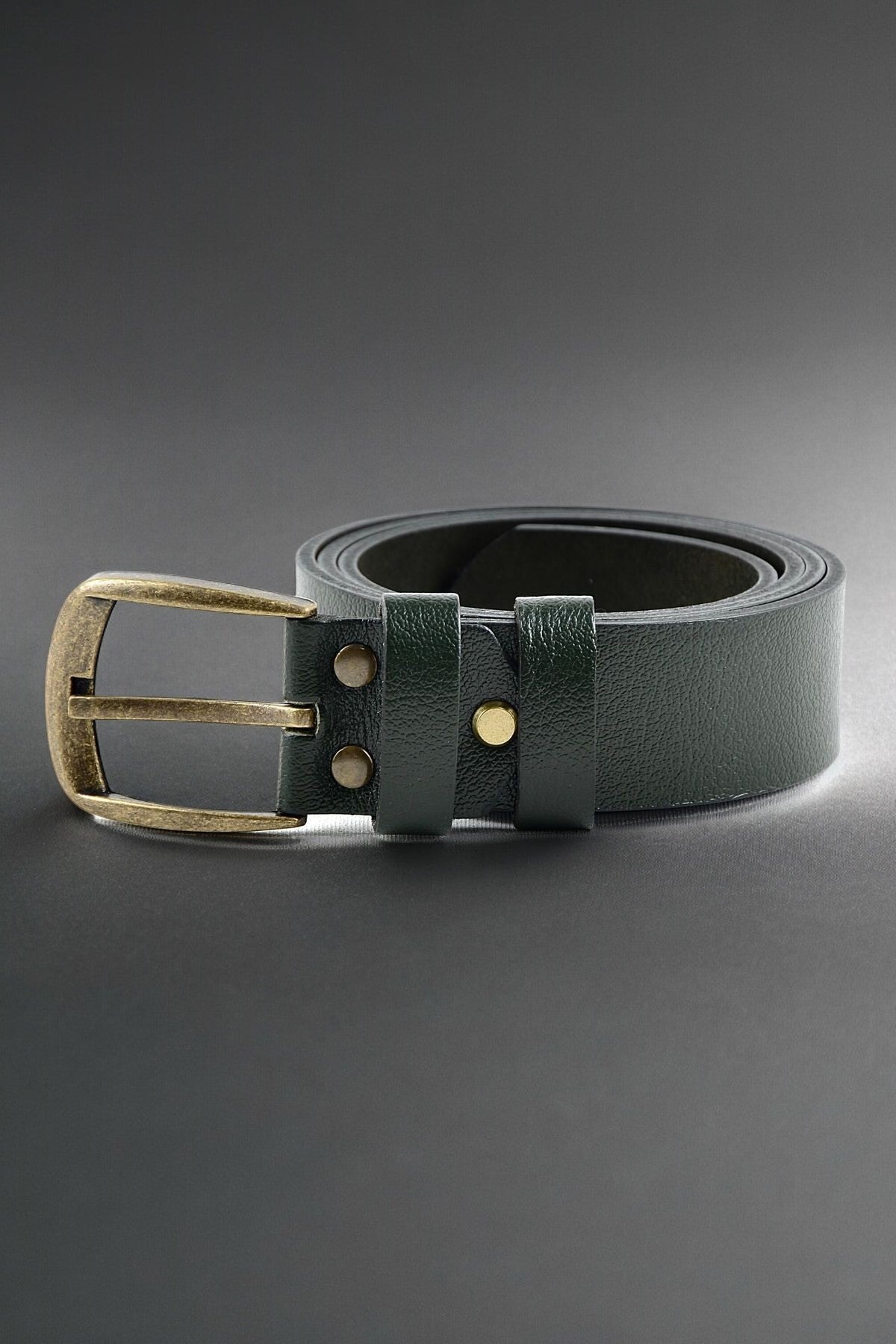 Handmade Leather Belt with Different Color Options  99percenthandmade 32" - 34" Waist inches (70cm-80cm)-Small Green 