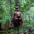 30L to 80L | Brown-Green | Camping Backpack | Bushcraft Backpack | Camping | Hiking | Rucksack | Backpack | Outdoor | Personalization 99percenthandmade