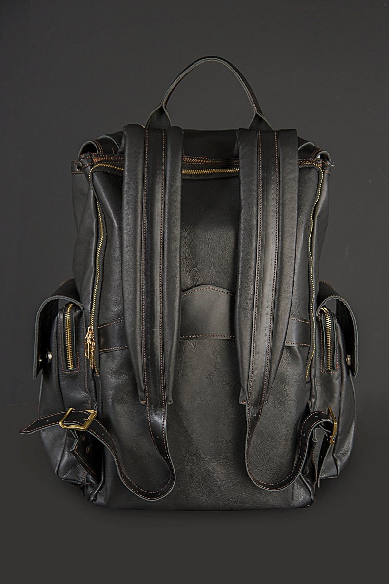 Limited | Luxury Minimalist Backpack | Daypack | Handmade Black Leather Backpack | Travel Backpack | Premium Backpack 99percenthandmade