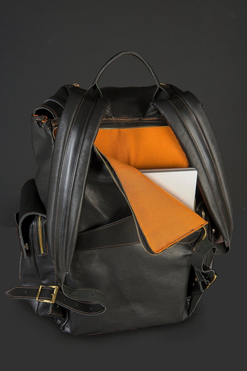 Limited | Luxury Minimalist Backpack | Daypack | Handmade Black Leather Backpack | Travel Backpack | Premium Backpack 99percenthandmade