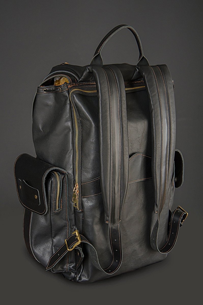 Limited | Luxury Minimalist Backpack | Daypack | Handmade Black Leather Backpack | Travel Backpack | Premium Backpack 99percenthandmade