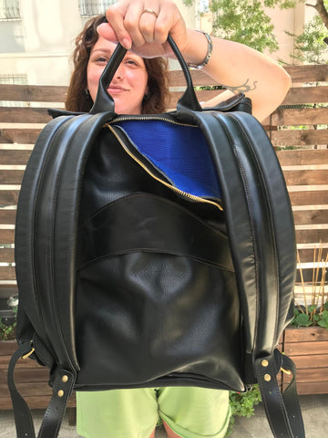 Limited | Luxury Minimalist Backpack | Daypack | Handmade Black Leather Backpack | Travel Backpack | Premium Backpack 99percenthandmade