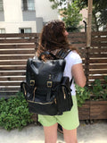 Limited | Luxury Minimalist Backpack | Daypack | Handmade Black Leather Backpack | Travel Backpack | Premium Backpack 99percenthandmade