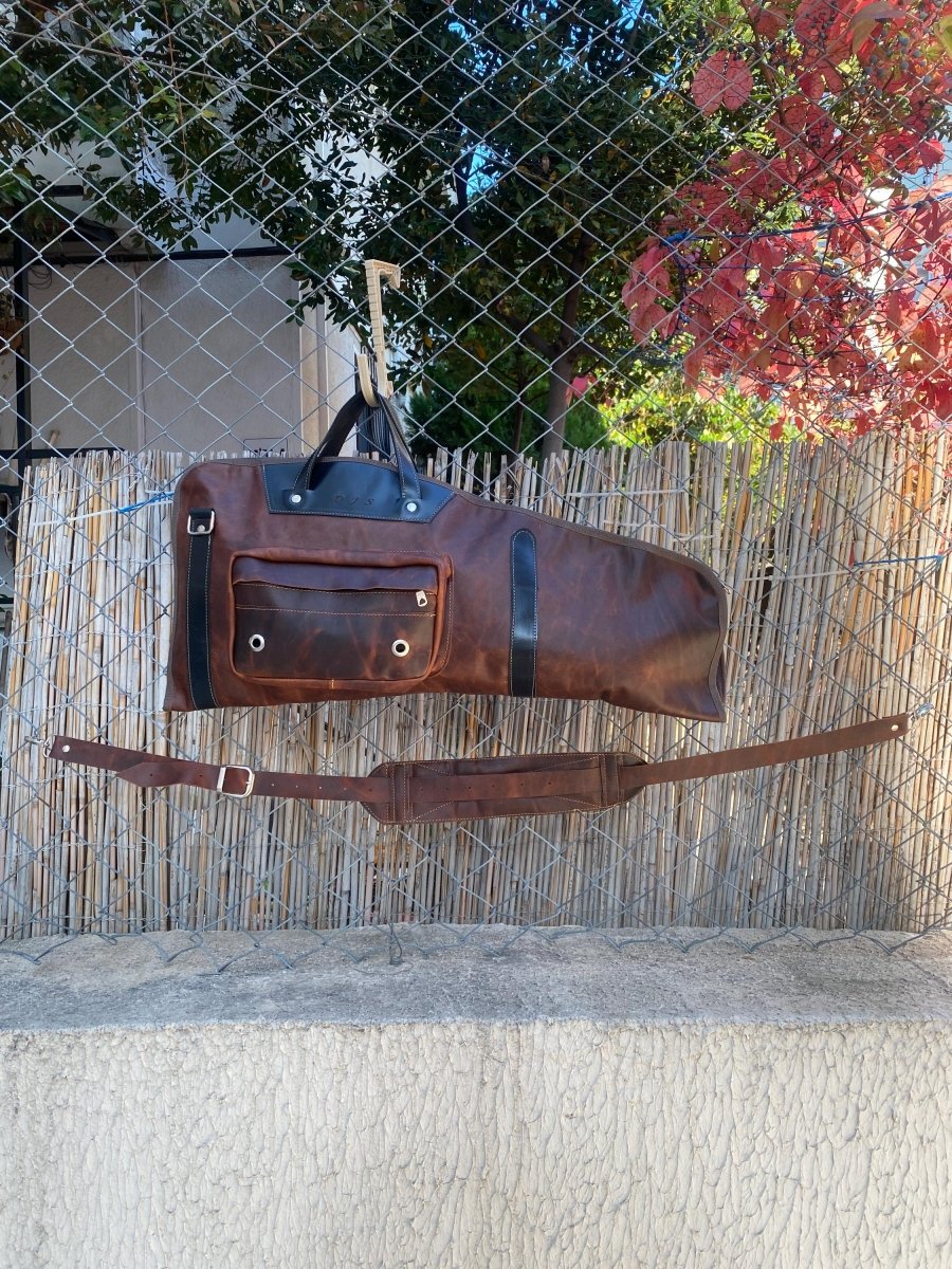 Handmade | Double Leather Breakdown Shotgun Case | Leather | Shotgun Bag | Hunting | Shotgun | Gun case | Personalization 99percenthandmade