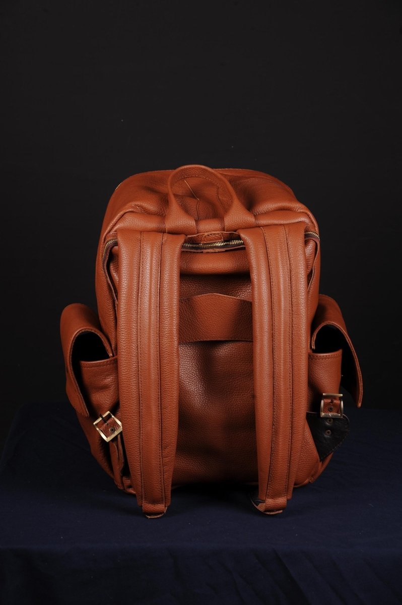 Brown Limited | Luxury Minimalist Backpack | Daypack | Handmade Black Leather Backpack | Travel Backpack | Premium Backpack 99percenthandmade