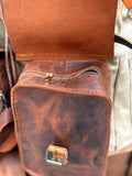 Handmade Travel & Laptop Backpack - Waxed Canvas & Leather 99percenthandmade