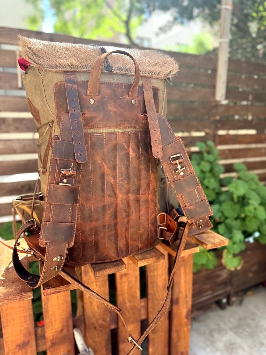 Handmade Bushcraft Backpack - Camping Backpack - Hiking Backpack 99percenthandmade