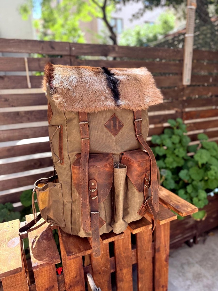 Handmade Bushcraft Backpack - Camping Backpack - Hiking Backpack 99percenthandmade