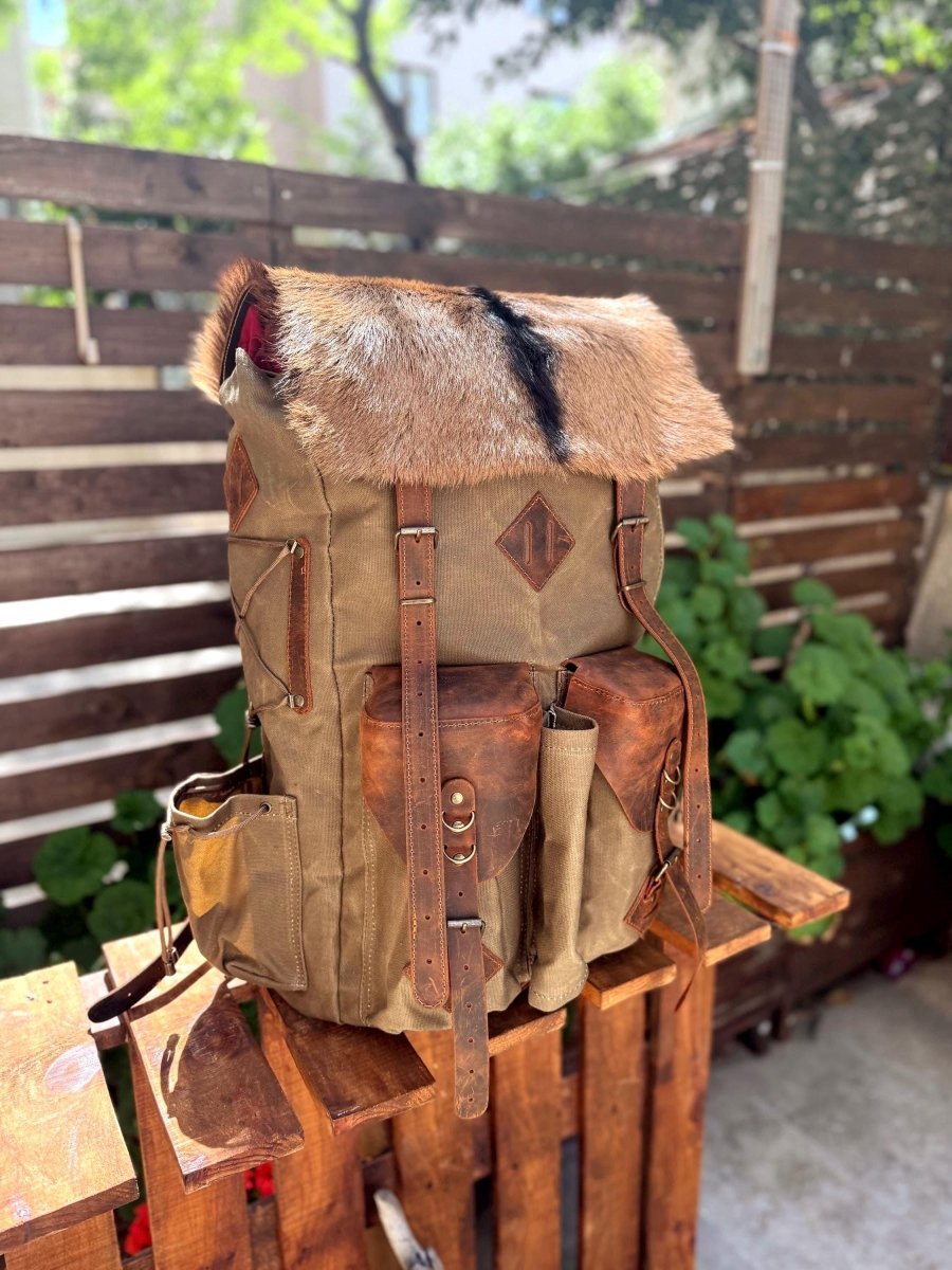 Handmade Bushcraft Backpack - Camping Backpack - Hiking Backpack 99percenthandmade
