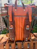 Limited, Handmade Full Leather Bushcraft - Camping - Hiking Backpack 99percenthandmade
