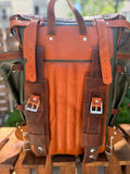 Limited, Handmade Full Leather Bushcraft - Camping - Hiking Backpack 99percenthandmade