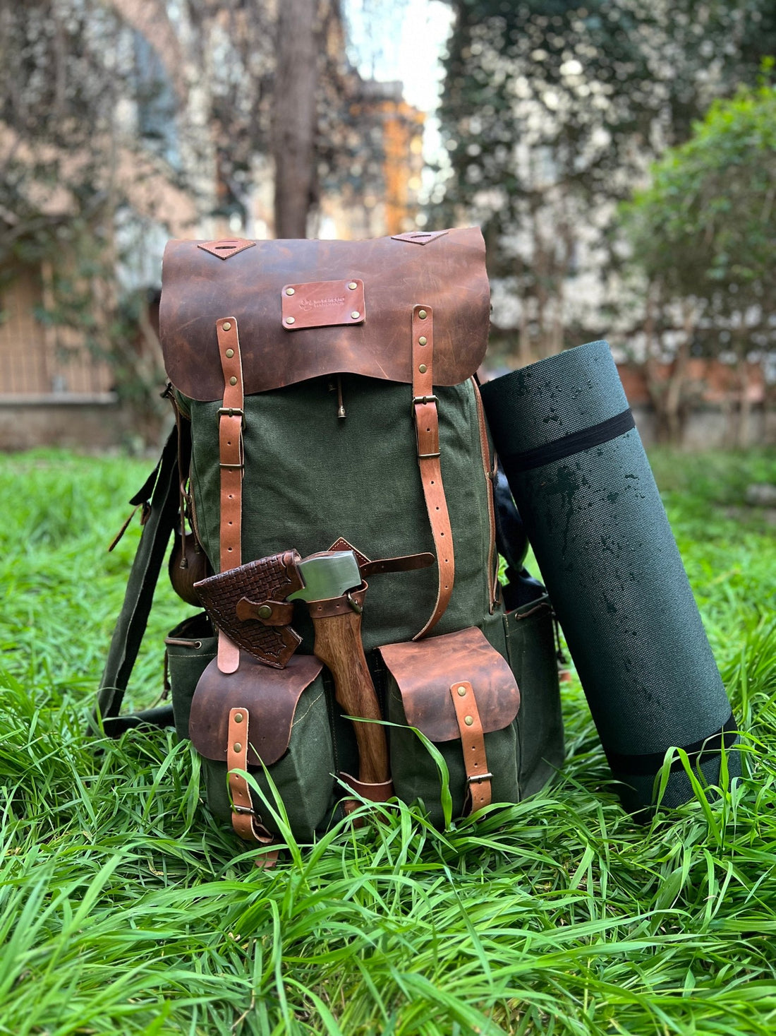 80L to 30L | Camping Backpack | Bushcraft Backpack | Travel Backpack | Hiking | Rucksack | Handmade | Outdoor Backpack | Personalization  99percenthandmade