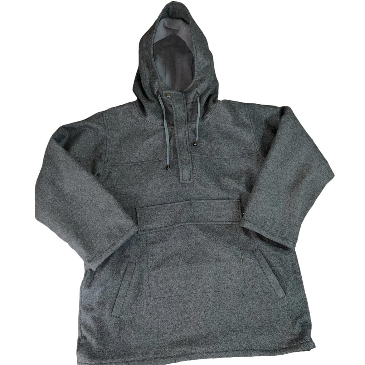 Anorak | Hoodie | WindBraker | Bushcraft | Hiking | Camping  | Outdoor | Bespoke Tailormade Anorak| Wool Anorak | Handmade Hoodie  99percenthandmade XS Model 4
