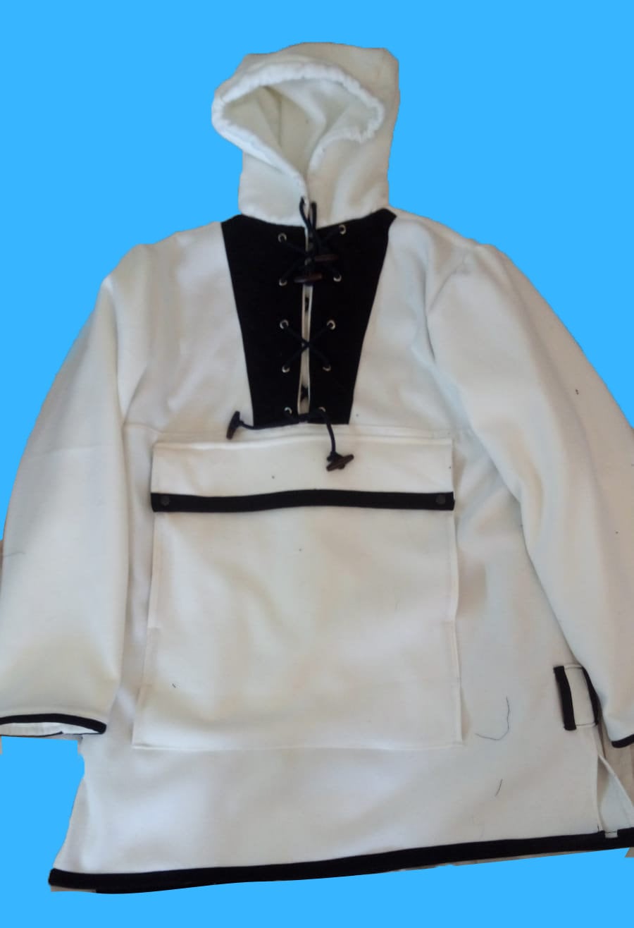 Bespoke Anorak | Bushcraft | Camping | Anorak , You will be ready for adventure, Best Protection For Cold, Full Handmade  99percenthandmade XS White 