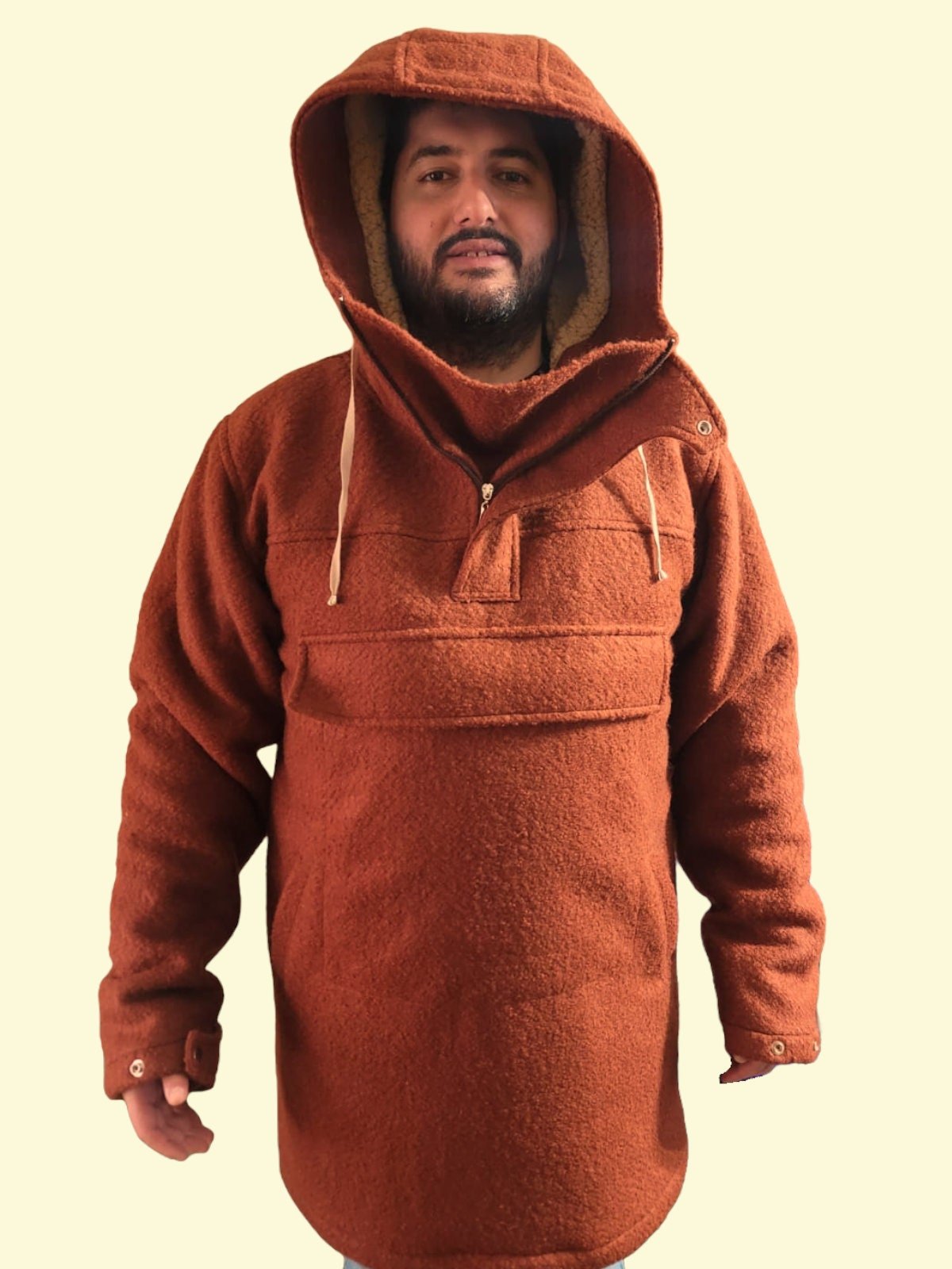 Boreal Anorak Wool Anorak Bushcraft Warm Hudson Bay Wool Blanket