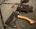 Handmade Bushcraft Leather Utility Belt Set | Tool Belt | Suspenders | Pouch | Belt Bag | Loops | Axe holder | Dangler | Viking Belt Style  99percenthandmade