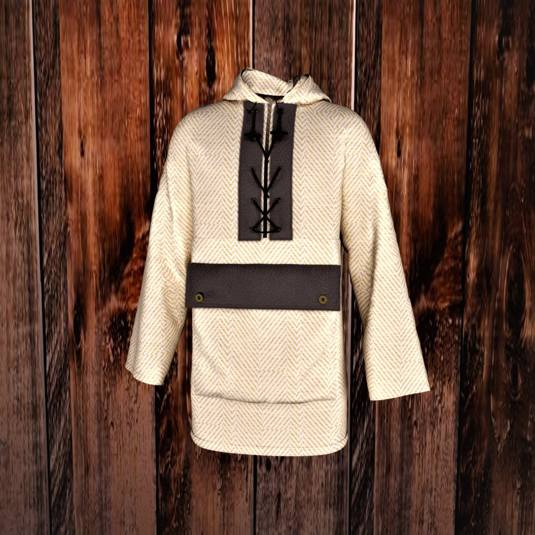 Hiking Anorak | Camping Anorak | Hiking | Camping  | Outdoor | WindBraker | Bespoke Tailormade Anorak| Wool Anorak | Handmade Hoodie  99percenthandmade XS Wool 3