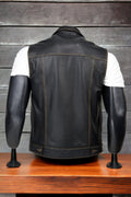 Leather Motorcycle Vest | Biker Vest | Leather Vest with Gun Pockets | Tailored to Your Size | Handmade | Cowhide skin | Sheepskin | Gifts  99percenthandmade