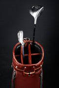 Limited | Reddish Brown Color | Handmade Leather Golf Bag | Tailor Made | Leather Golf Stand Bag | Leather Golf Bags | Personalization  99percenthandmade