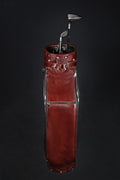 Limited | Reddish Brown Color | Handmade Leather Golf Bag | Tailor Made | Leather Golf Stand Bag | Leather Golf Bags | Personalization  99percenthandmade