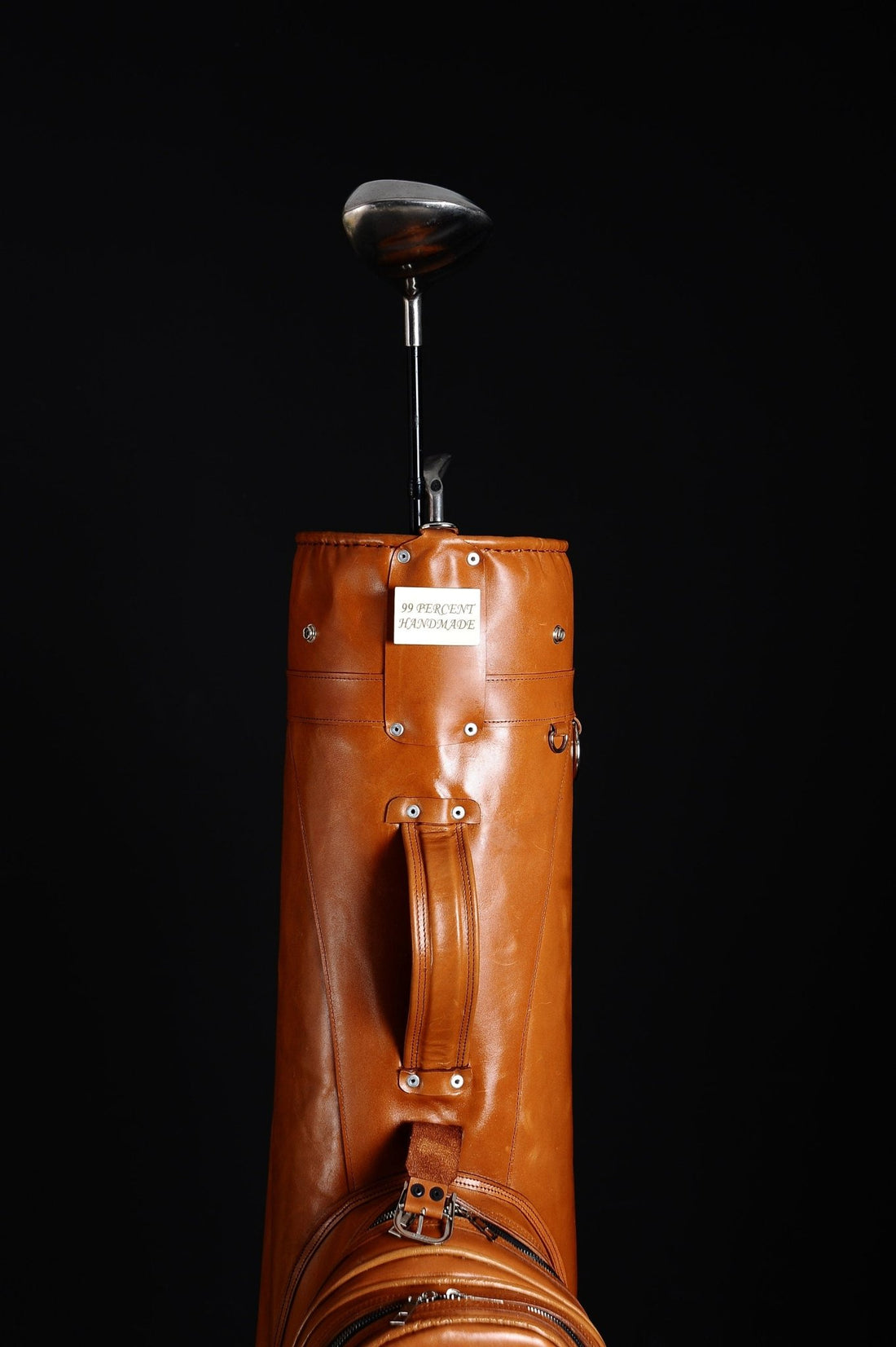 Limited | Tan Color | Handmade Leather Golf Bag | Tailor Made | Leather Golf Stand Bag | Leather Golf Bags | Personalization  99percenthandmade