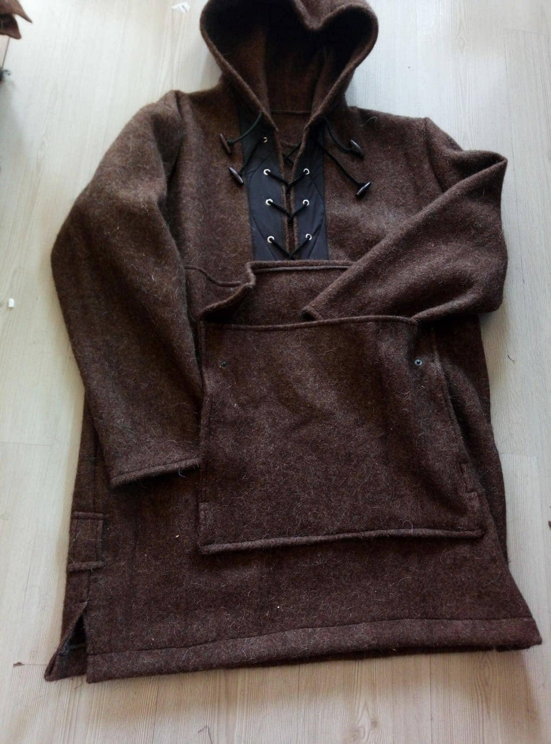 New colour released Brown and gray options Bushcraft Anorak, You will be ready for adventure, Best Protection For Cold, Full Handmade anorak 99percenthandmade
