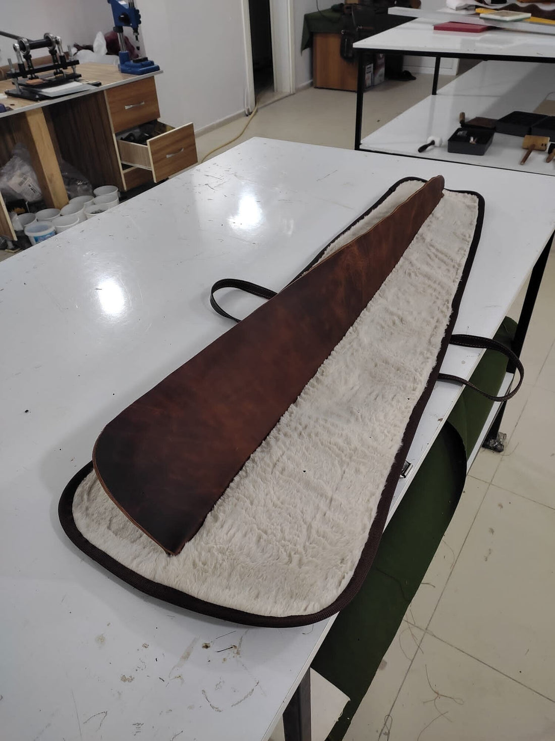 New Leather Double Shotgun Cases  99percenthandmade