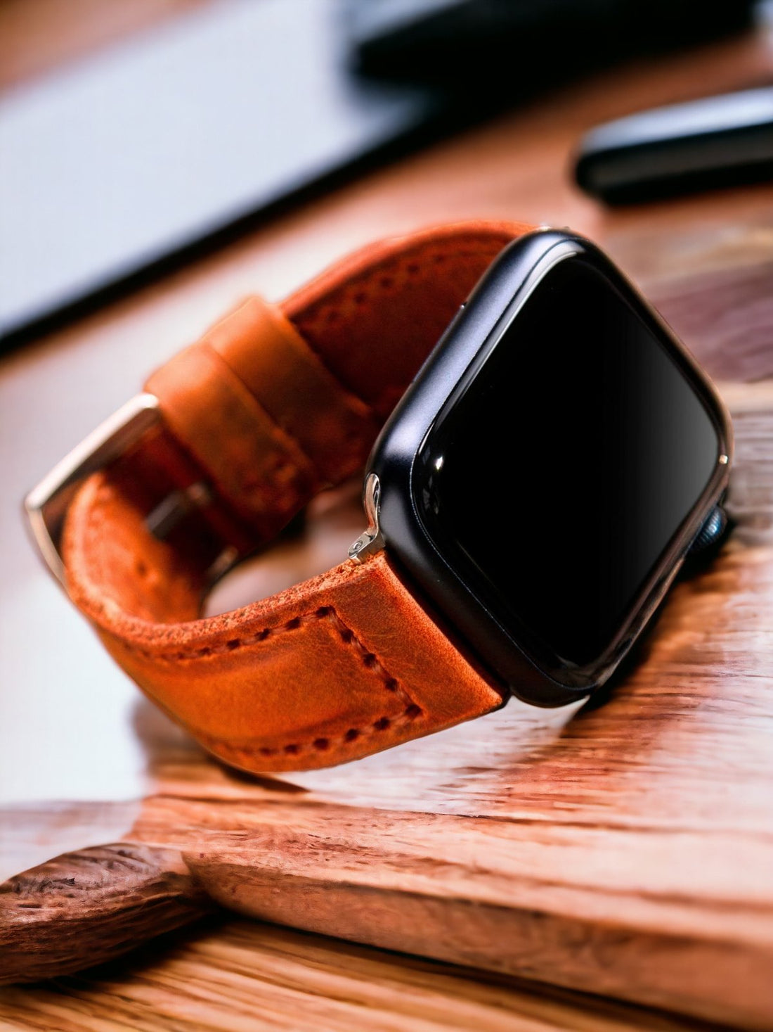 Tan Leather Apple Watch Extra Strap  99percenthandmade