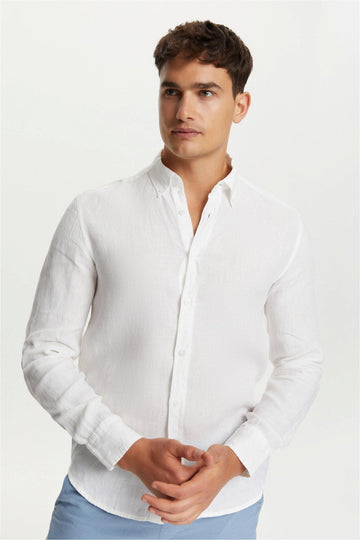 Linen Shirts - 99percenthandmade