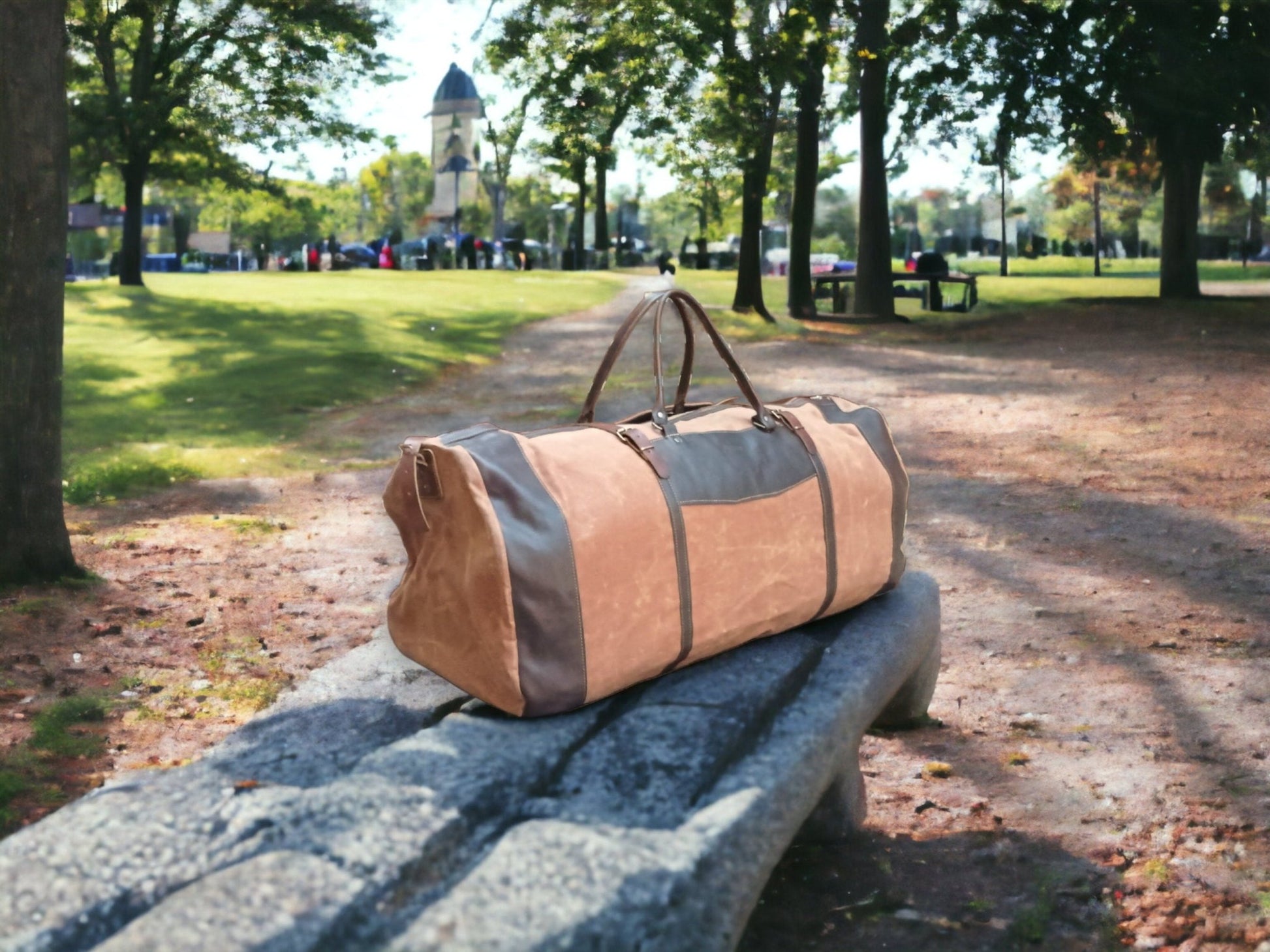 180 Liter | Duffle Bag |  Leather | Canvas | Travel Holdall | Luggage | Carry All Holdall |  Leather Luggage | Carry on Baggage, Suitcase  99percenthandmade   