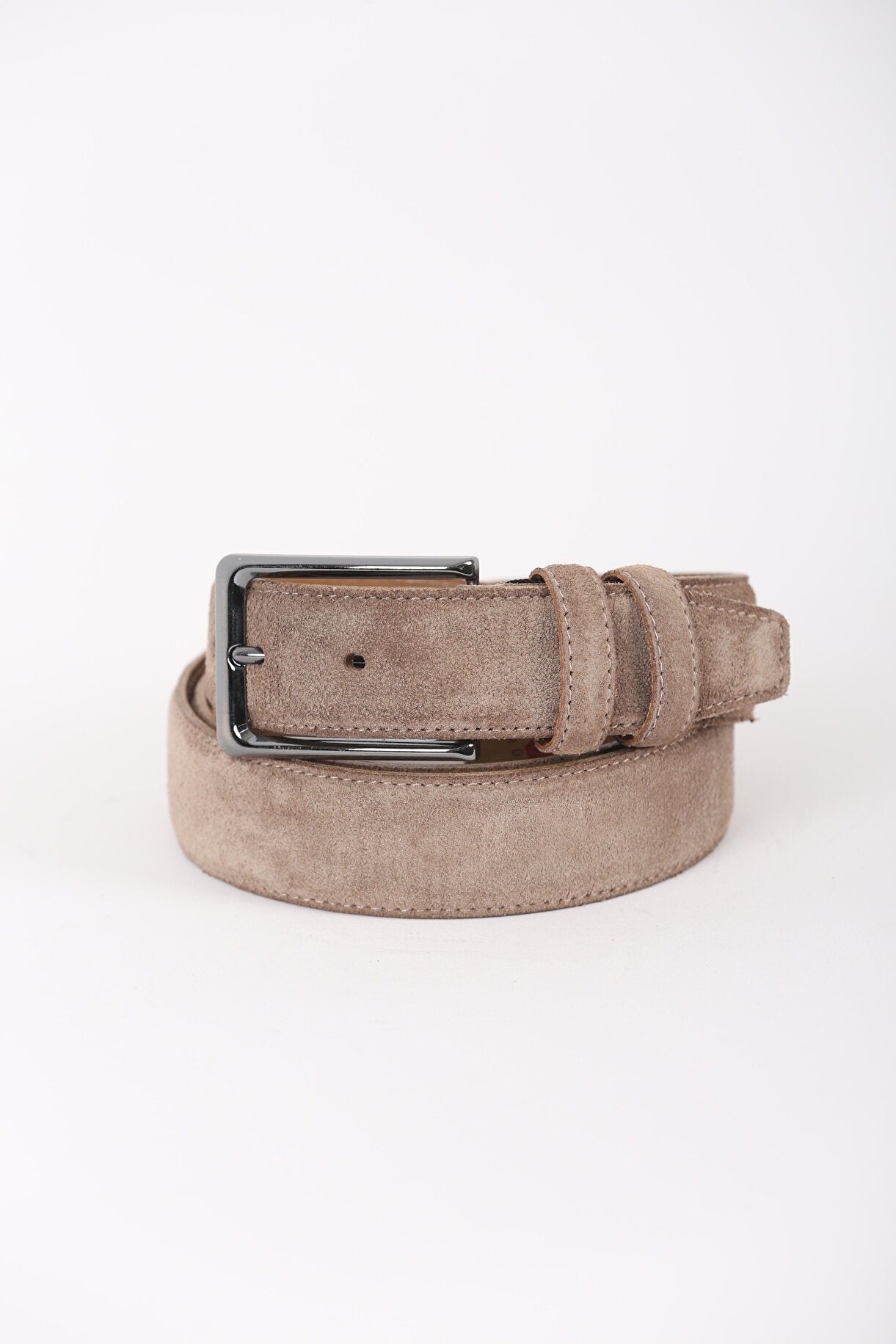 Handmade Suede Leather Belt with Different Color Options Belt 99percenthandmade 32" - 34" Waist inches (70cm-80cm)-Small Mink