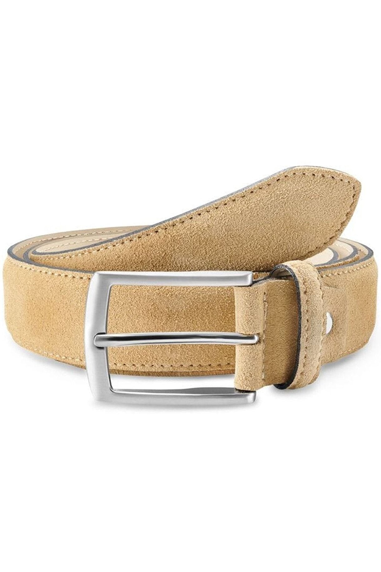 Handmade Suede Leather Belt with Different Color Options Belt 99percenthandmade 32" - 34" Waist inches (70cm-80cm)-Small Beige