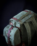 30L to 50L | Handmade  Waxed Canvas Backpack with leather for Travel, Camping | 50 Liter | Personalization  99percenthandmade   