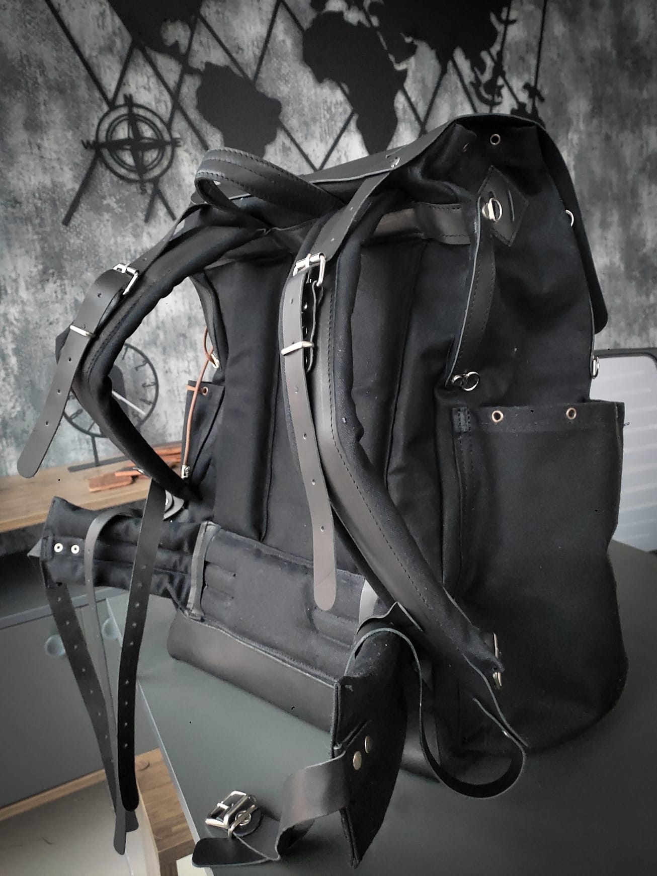 60L | Personalized | Bushcraft Backpack | Camping Backpack 60L | Personalized | Bushcraft Backpack | Camping Backpack