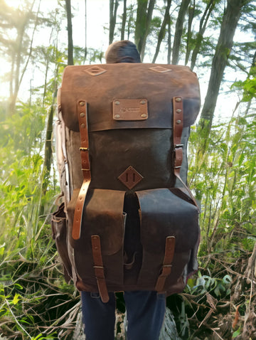 80L - 70L - 60L - 50L Options | Black-Brown-Green | Extra Large | Backpack | Black, Brown, Green | Camping Backpack |  Travel Backpack  99percenthandmade   