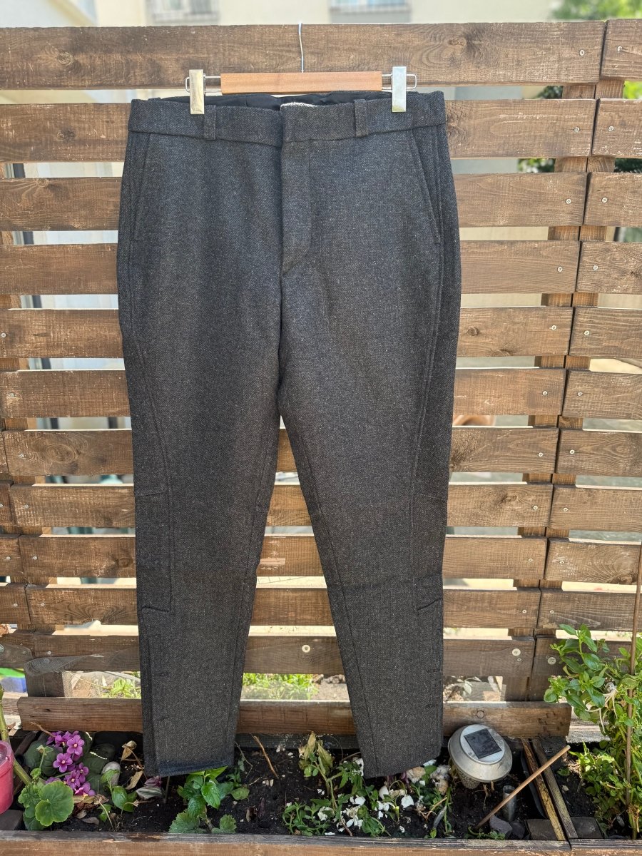 Bushcraft Handmade Gray Pants and Vest, Please enter body sizes when you order, You will be ready for adventure, Best Protection For Cold 99percenthandmade