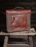 Handmade Messenger Bag, Laptop Bag, Briefcase Bag. Size : 13 inch to 17 inch with Brown-Green - Black 99percenthandmade