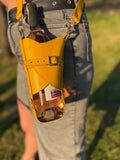 Handmade Leather Stanley Thermos Holder & Bottle Sling Set | Adjustable Dual Drink Carriers with Phone & Wallet Pouches | Universal Fit Thermos Bag Collection. 99percenthandmade