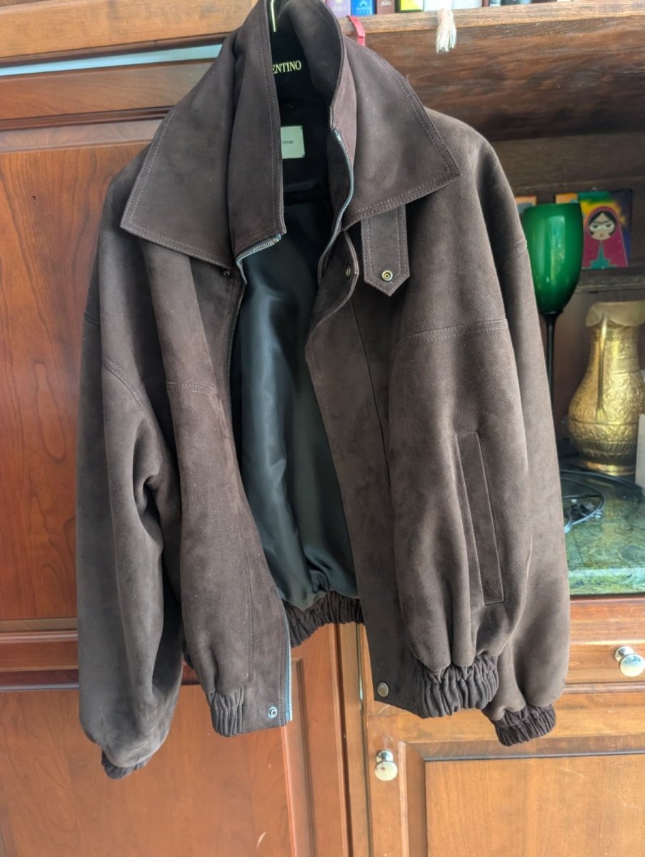 Custom order burgundy Jacket – Niloufar 99percenthandmade