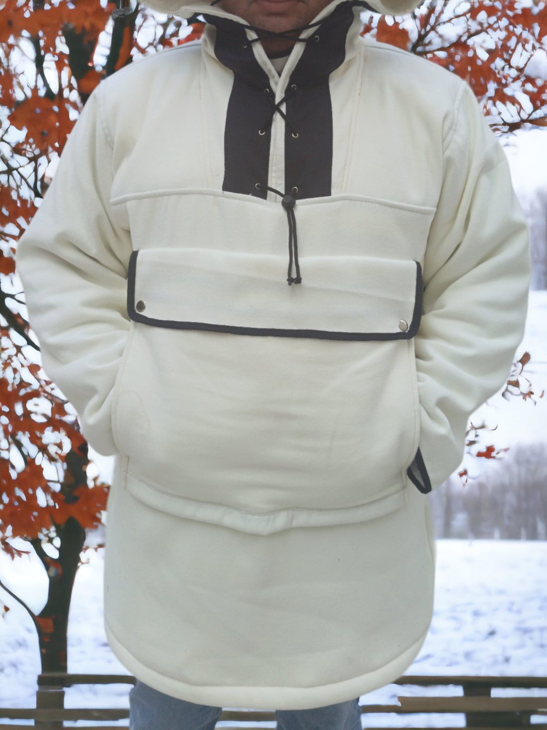 Bespoke Handmade Super cashmere Anorak You will be ready for adventure, Best Protection For Cold, Full Handmade  99percenthandmade   
