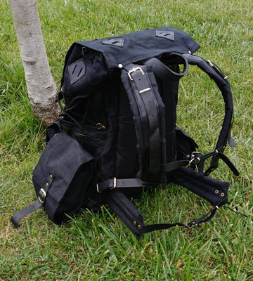 Bushcraft Backpack | Camping Backpack | Detachable pouches suitable for your belt | 50L | Daypack | Bushcraft-Travel-Camping-Hunting-Fishing  99percenthandmade   