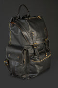 For Alwin Laptop Backpack, City Backpack, Handmade Full Leather Backpack with 2 different colors  99percenthandmade   
