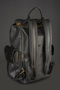For Alwin Laptop Backpack, City Backpack, Handmade Full Leather Backpack with 2 different colors  99percenthandmade   