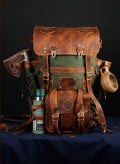 For Austin | Full Leather | Double Stiching | 45 Liter | Personalization  99percenthandmade   