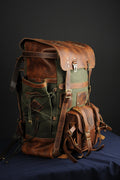 For Austin | Full Leather | Double Stiching | 45 Liter | Personalization  99percenthandmade   