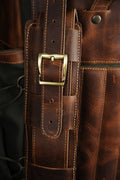 For Austin | Full Leather | Double Stiching | 45 Liter | Personalization  99percenthandmade   