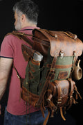 For Austin | Full Leather | Double Stiching | 45 Liter | Personalization  99percenthandmade   